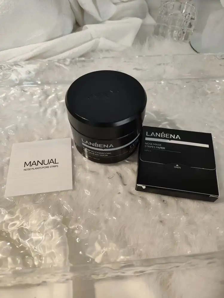 40x LANBENA Bamboo Charcoal Blackhead Mask — 30g Jars, New — photo 2