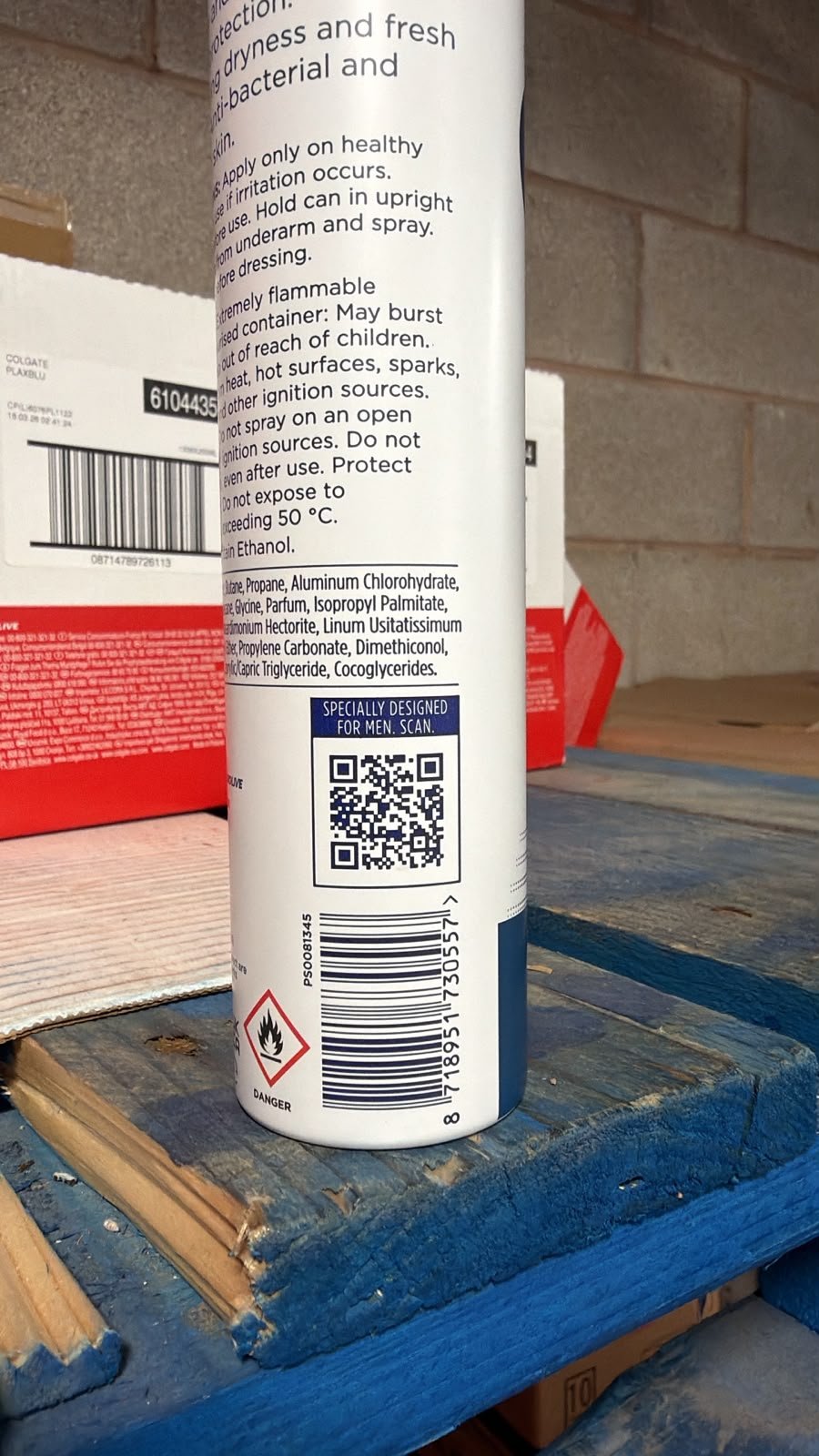 Sanex - Deo Spray	- Aerosol Active Control - 200ml — photo 4