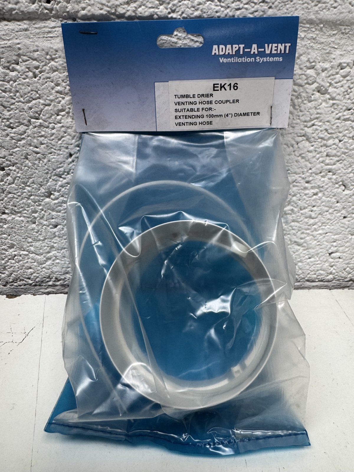 100x Tumble Drier Vent Hose Coupler