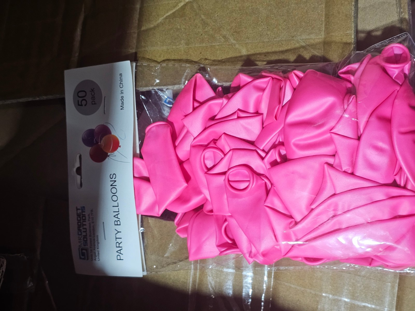 12 Inch Latex Party Balloons – 50 Pack – Assorted Colours – New Retail Packed — photo 4