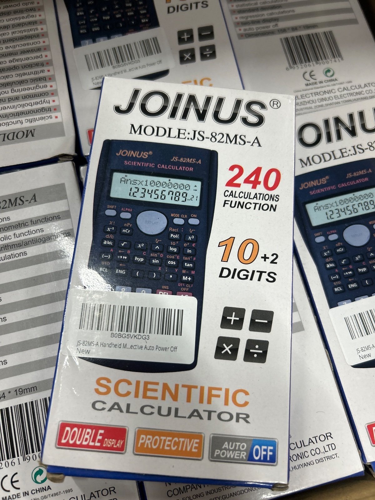 Source photograph for 54x Joinus Scientific Calculator