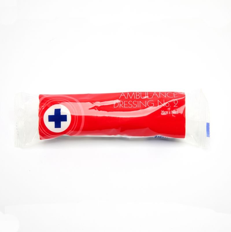 33600x Ambulance dressing No. 2 - 20 x 15 cm