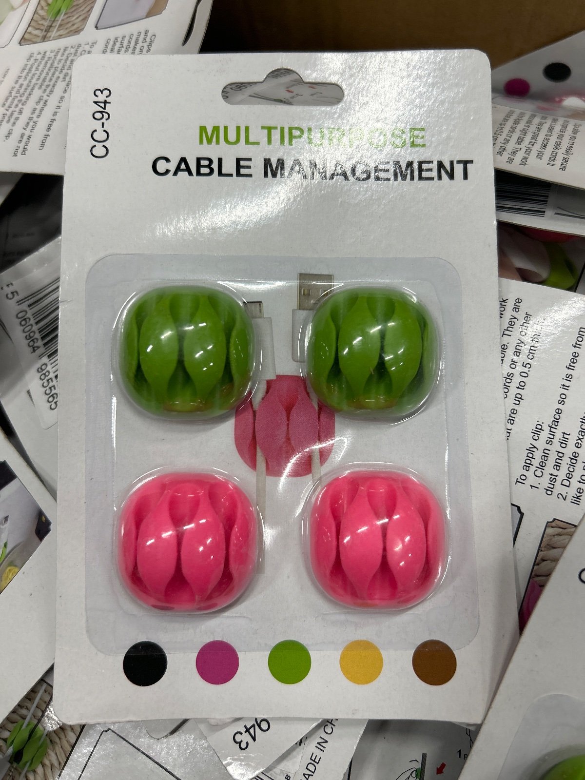 Source photograph for 100x Multipurpose Cable Management