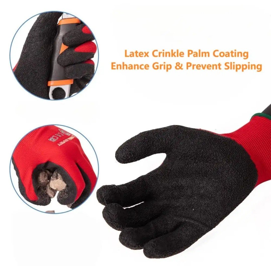 100 pairs of nitrile coated work gloves — photo 3