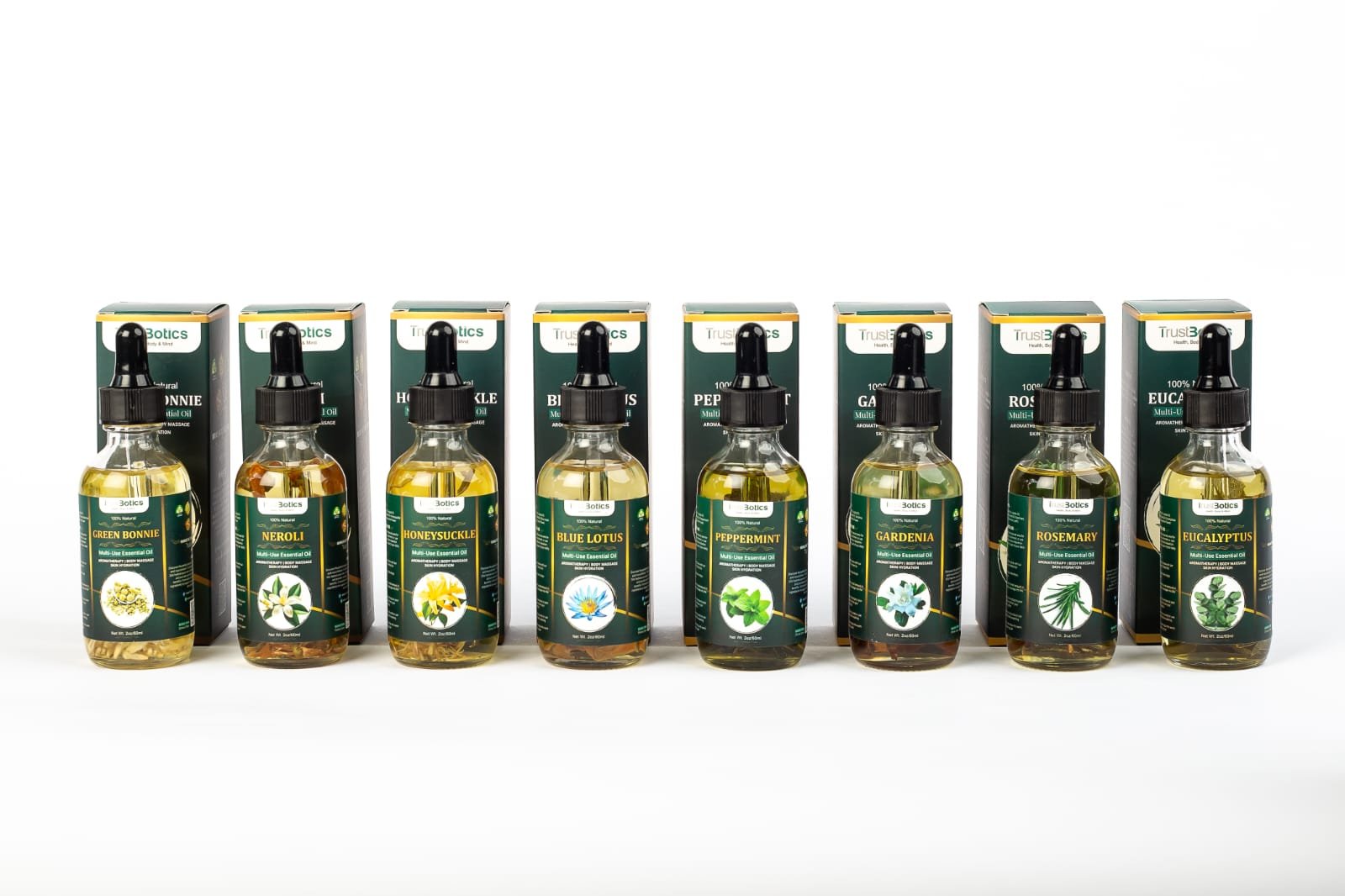 Luxury Multi-Use Essential Oils – Retail Ready Wellness Stock – UK Brand