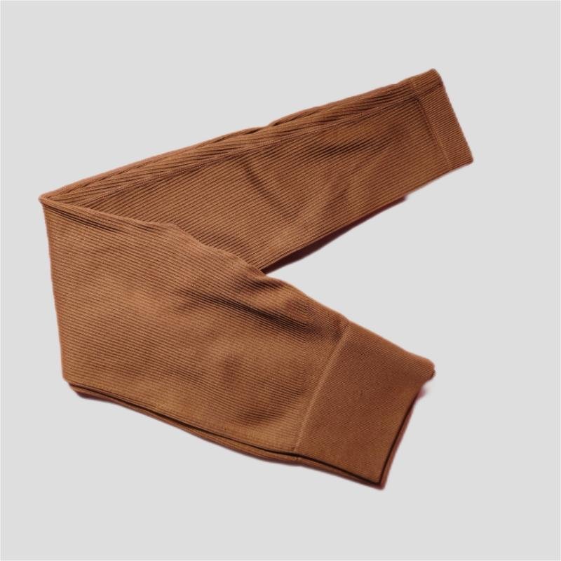 280x Ribbed Yoga Pants — Full Length, Black Grey Beige Coffee, Mixed Sizes, New — photo 3