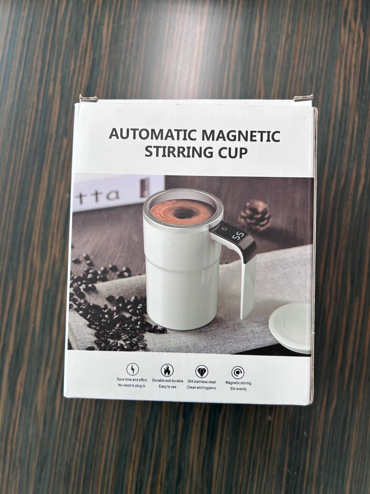 89x Mixed-Colour Rechargeable Self-Stirring Coffee Mugs – New, Boxed (UK Stock)