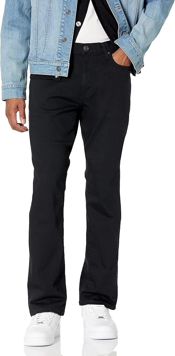 4x Amazon Essentials Men’s Slim-Fit Bootcut Jeans – Classic Everyday Denim — photo 3