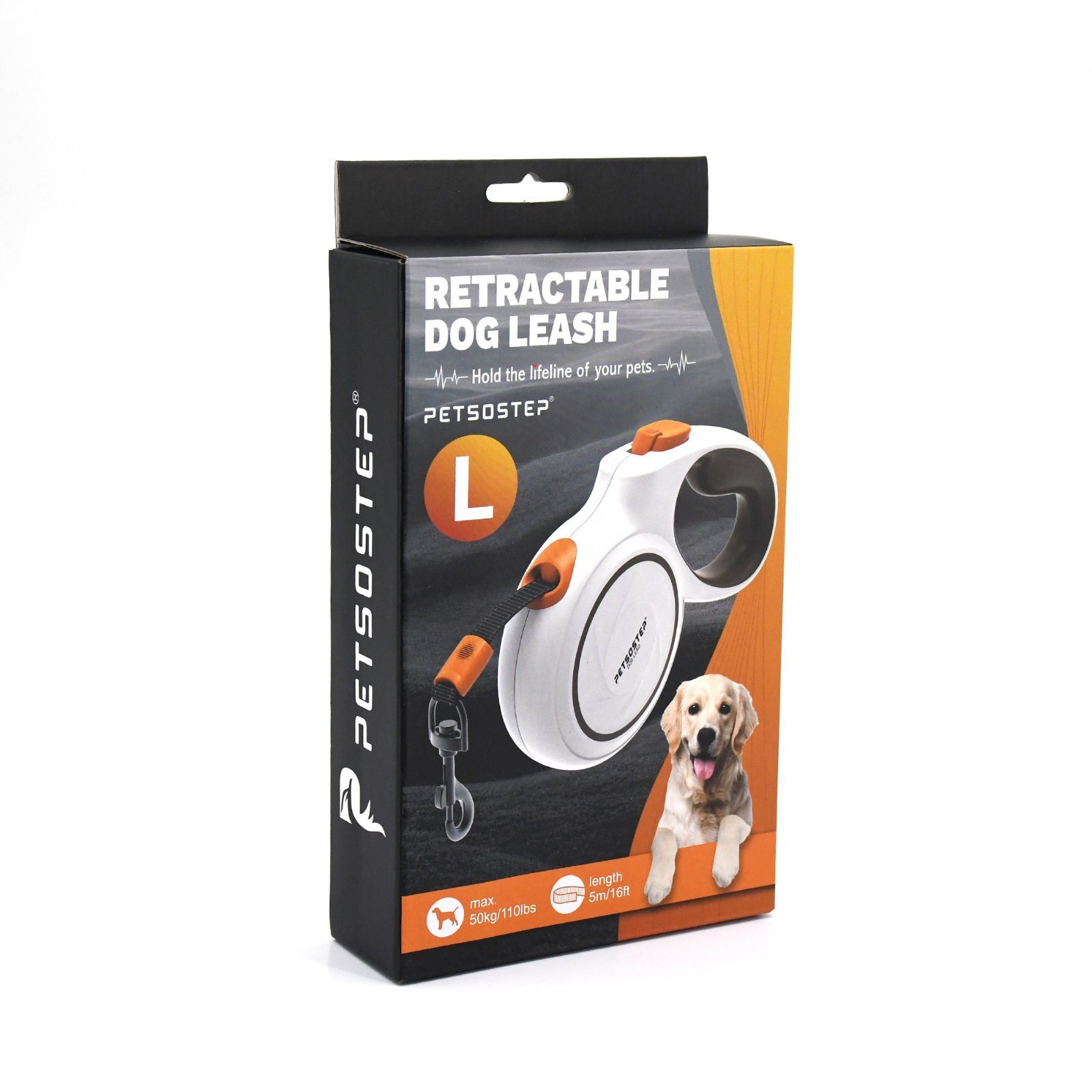 800x Retractable Dog Lead, Heavy Duty 5M/30kg — photo 5