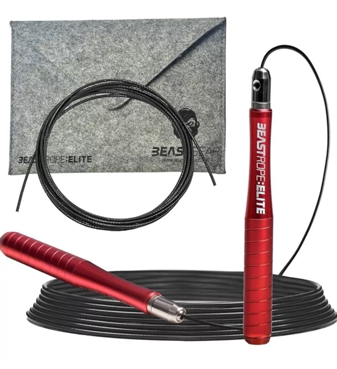 Beast Gear Elite Metal Skipping Ropes