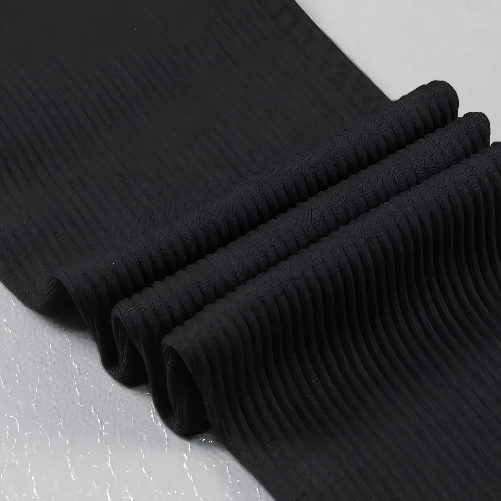 40x Black Ribbed Yoga Pants — Full Length, Mixed Sizes, 10 of Each, New — photo 5