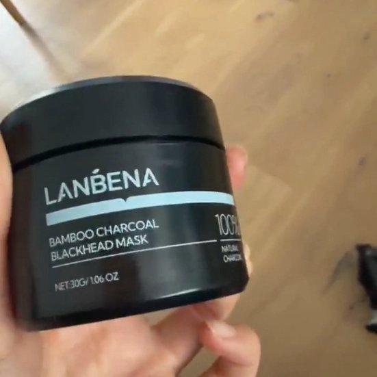 100x LANBENA Bamboo Charcoal Blackhead Mask — 30g Jars, New — photo 3