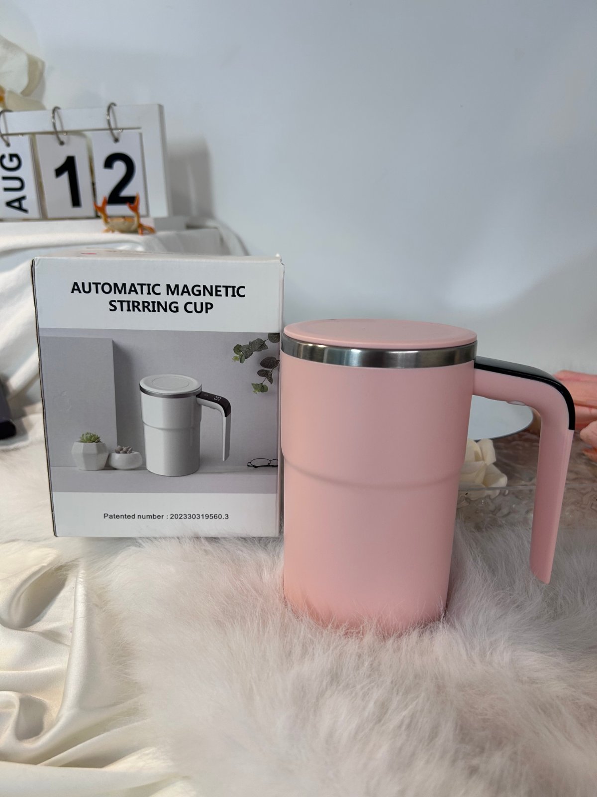 20x Automatic Magnetic Stirring Cups – Pink
