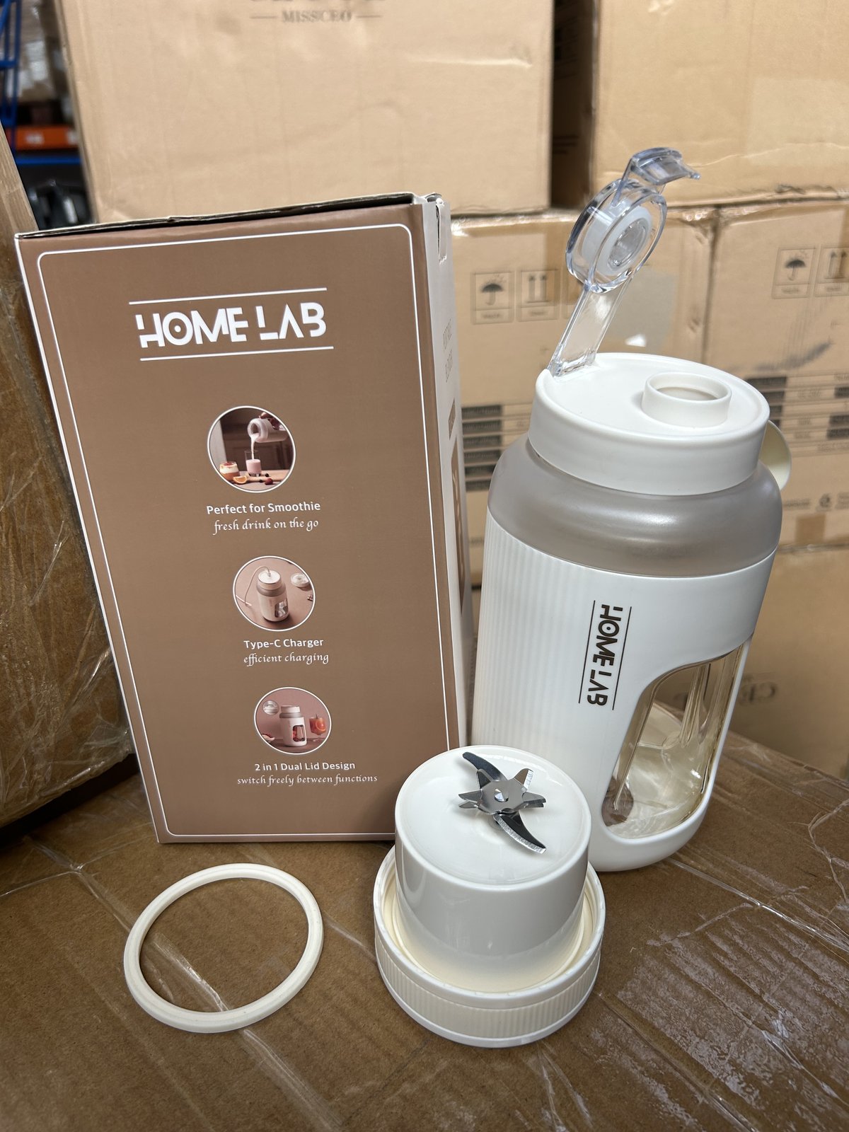 20x Electric USB Bottle Blender Bottles