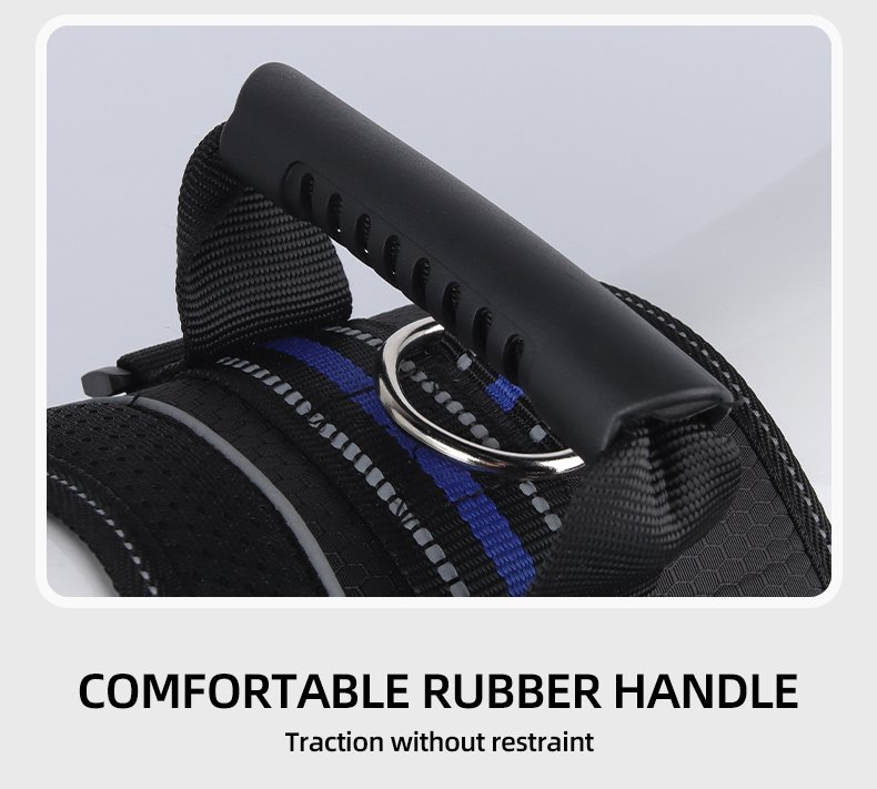 Premium Heavy-Duty Dog Harness with Control Handle – Adjustable, Durable Design – 4 Colors & 4 Sizes — photo 6
