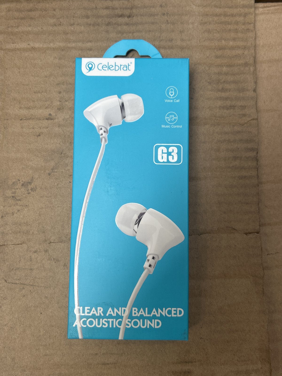 200x Celebrat G3 Wired Earpods