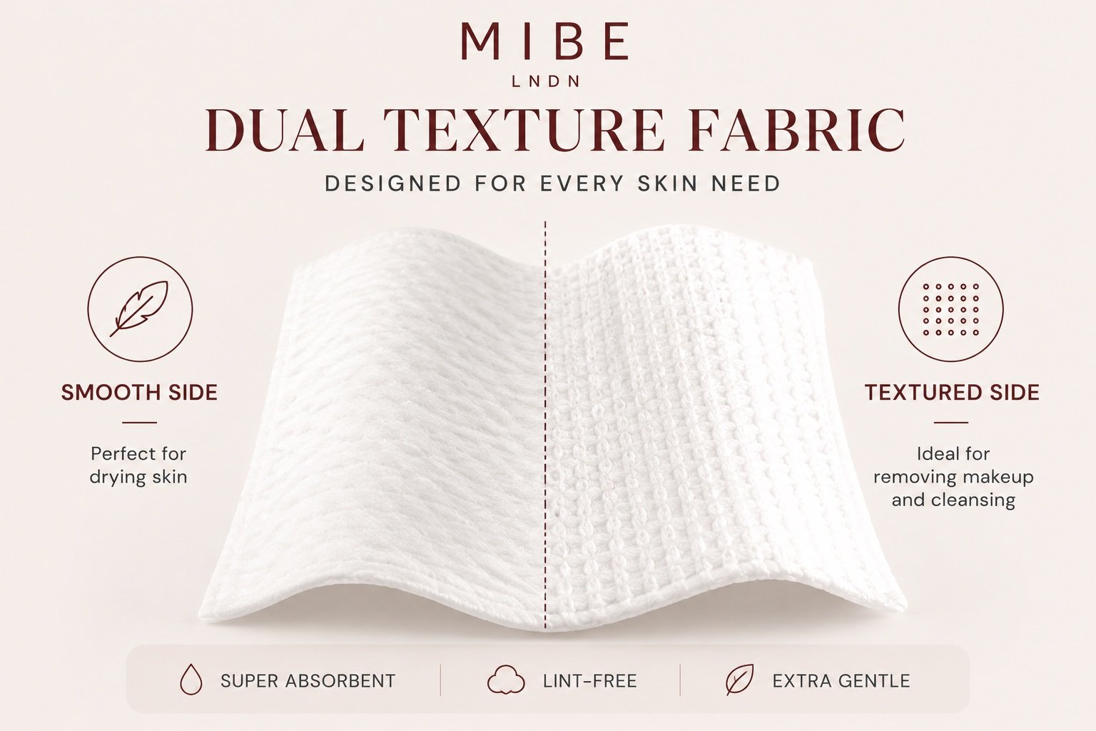24 x Disposable Face Towels XL of 50 Clean Skin Towels — photo 4