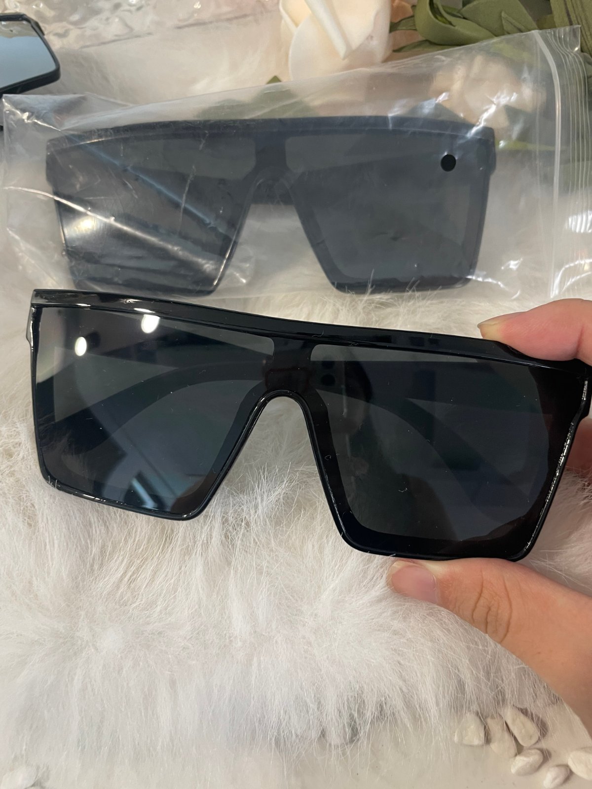 100x Oversized Fashion Sunglasses - Mixed Colours, New — photo 4