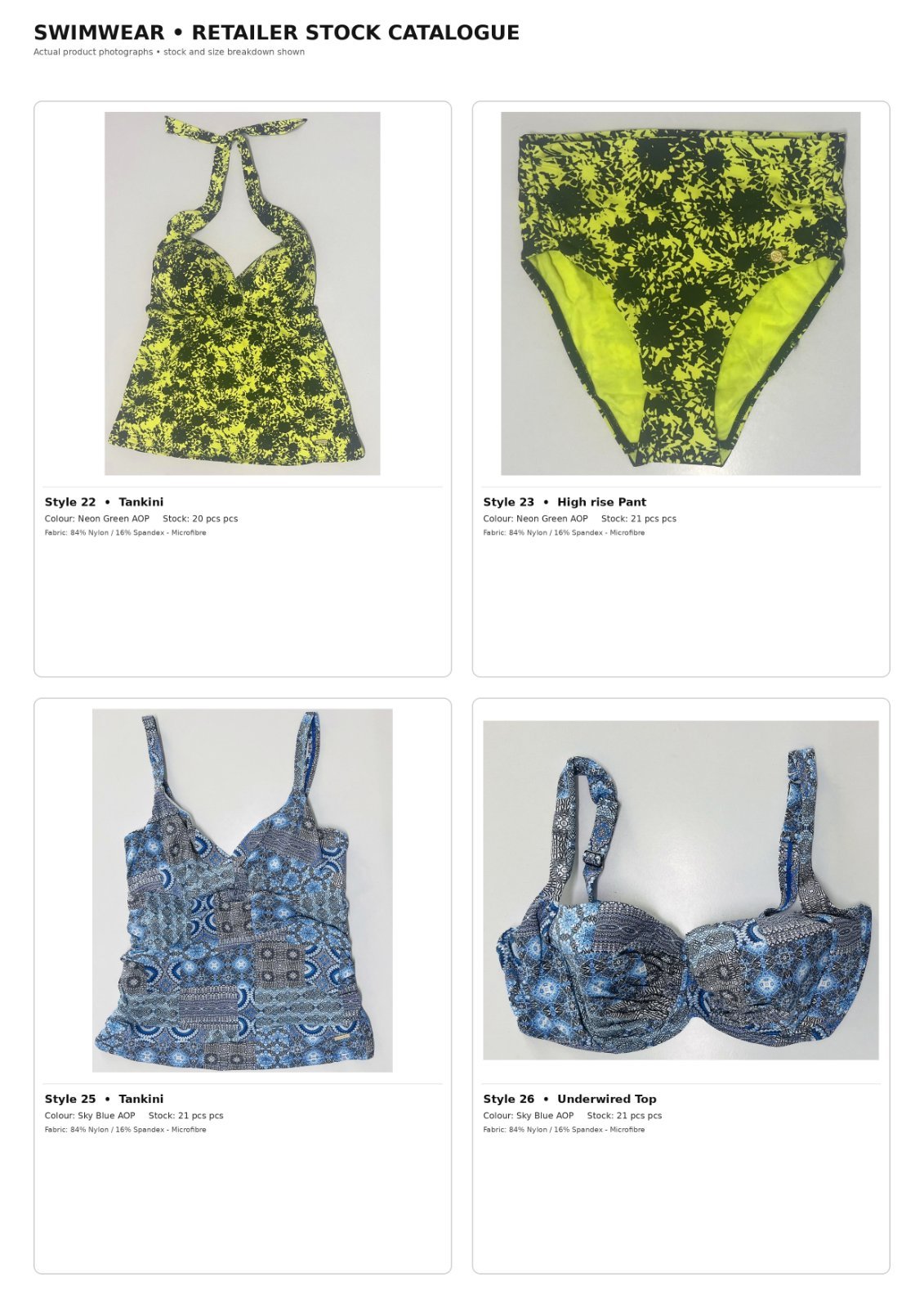 Brand New Ladies' Swimwear – Bikini, Tankini & Swimwear Clearance Job Lot — photo 7