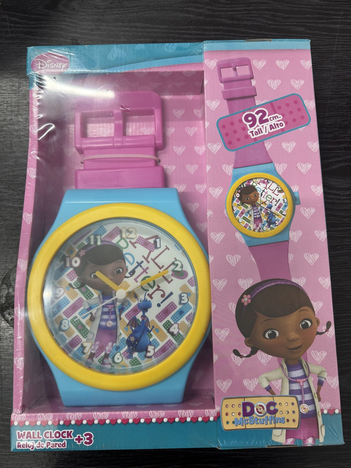 5x Doc Mcstuffins Wall Clock