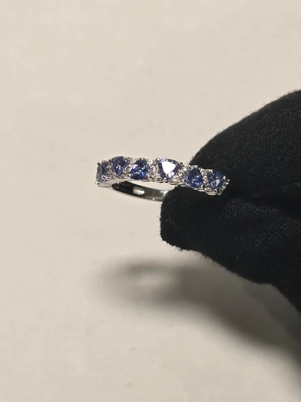 brand-new TJC Fine Jewellery rings featuring a mixture of genuine gemstones, moissanite and 925 sterling silver — photo 3