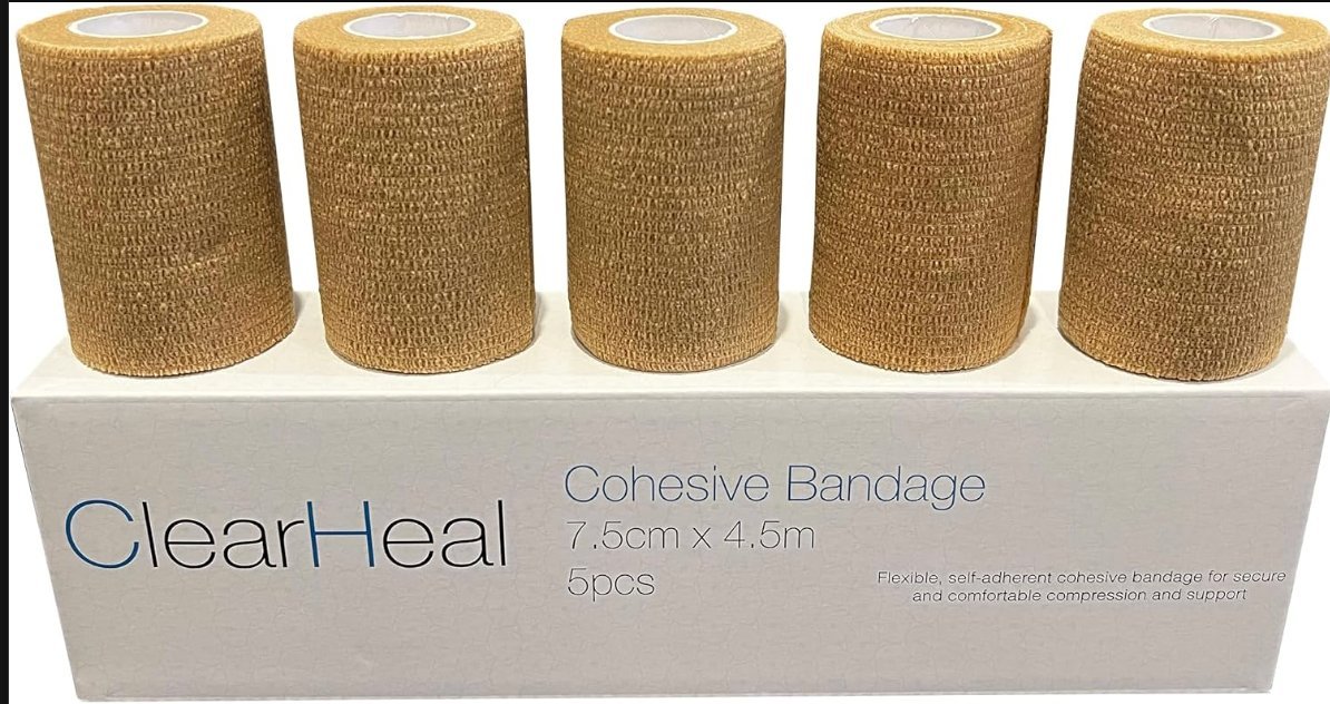 9,100 Boxes – Non-Woven Cohesive Bandage Job Lot — photo 3