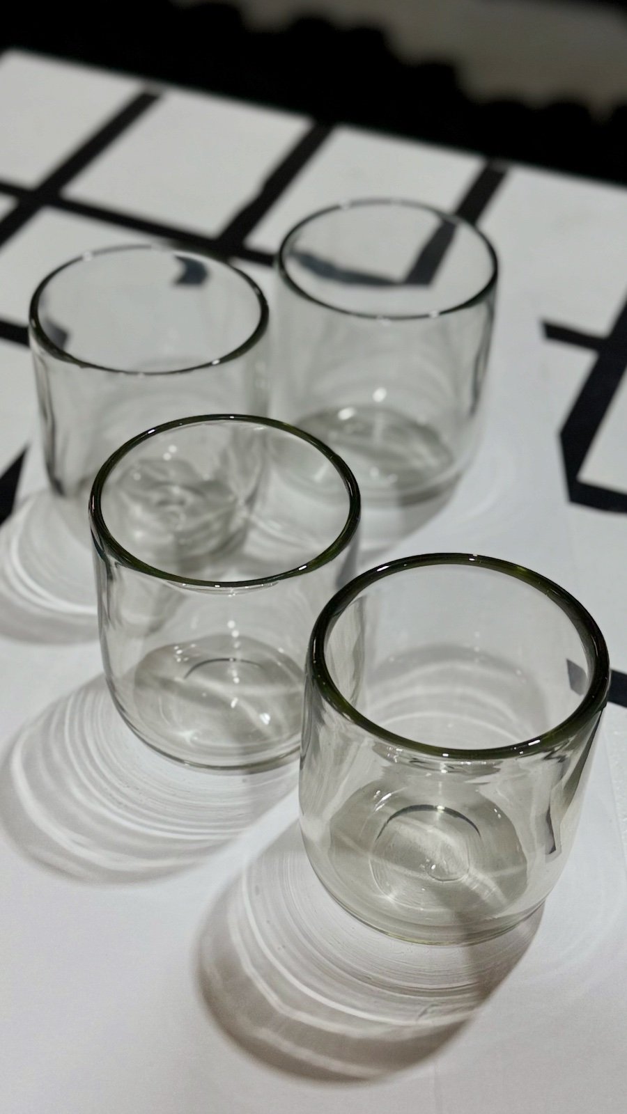 2000 x Bespoke hand blown candle vessels