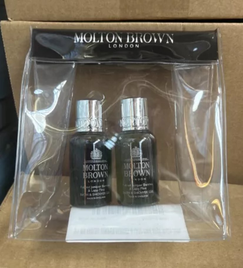 Molton Brown London Fabled Juniper Berries & Lapp Pine Bath & Shower Gel Duo Set