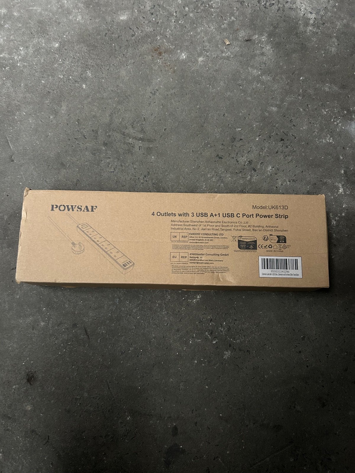 200x Powsaf 4 Outlet Power Plug Lead — photo 2