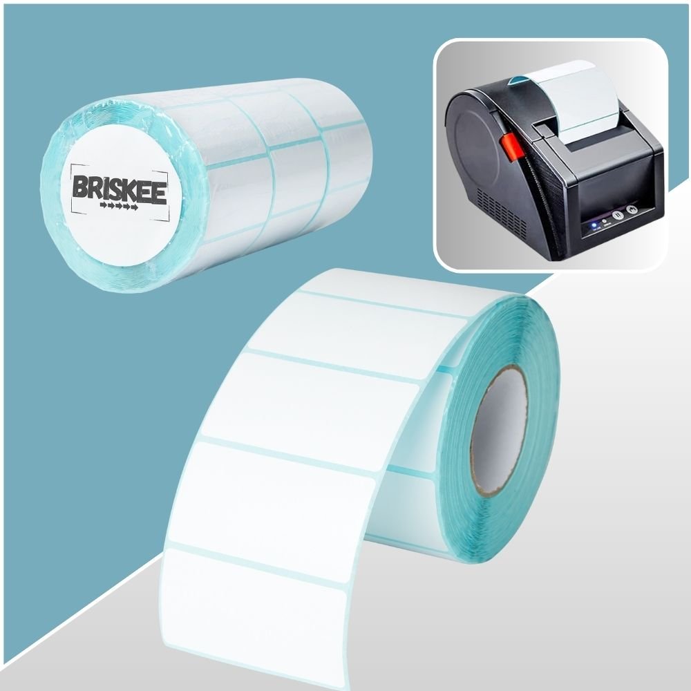 225 units of 60x30mm thermal label rolls (1000 sheets per roll). — photo 2