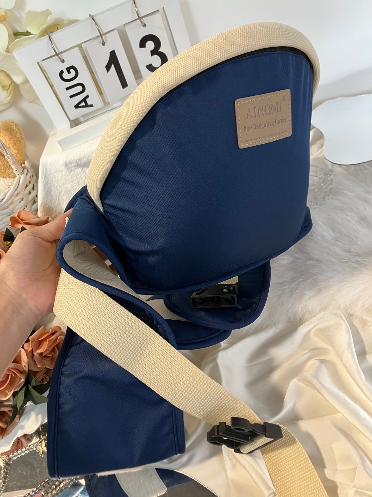 33x Deep Blue Baby Hip Seat Carriers - New — photo 2