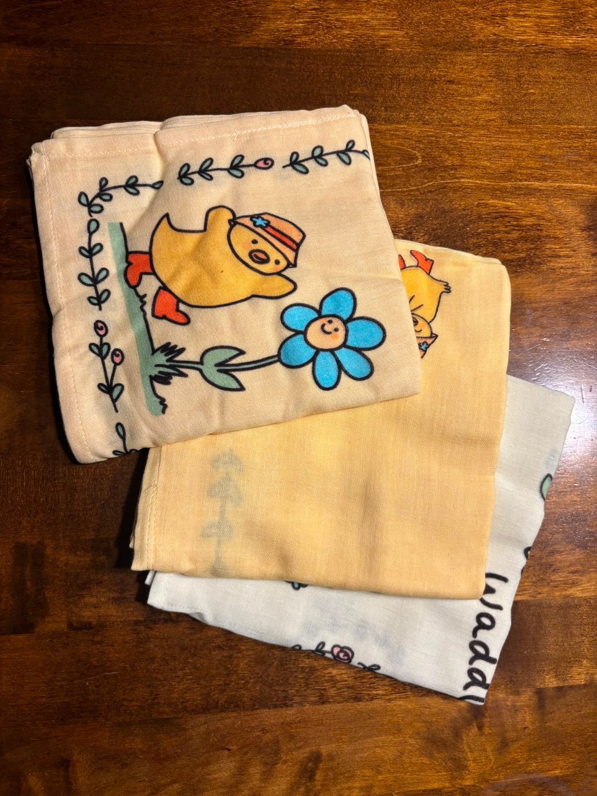 587x GOTS Approved Organic Cotton Baby Muslin Cloths — photo 2