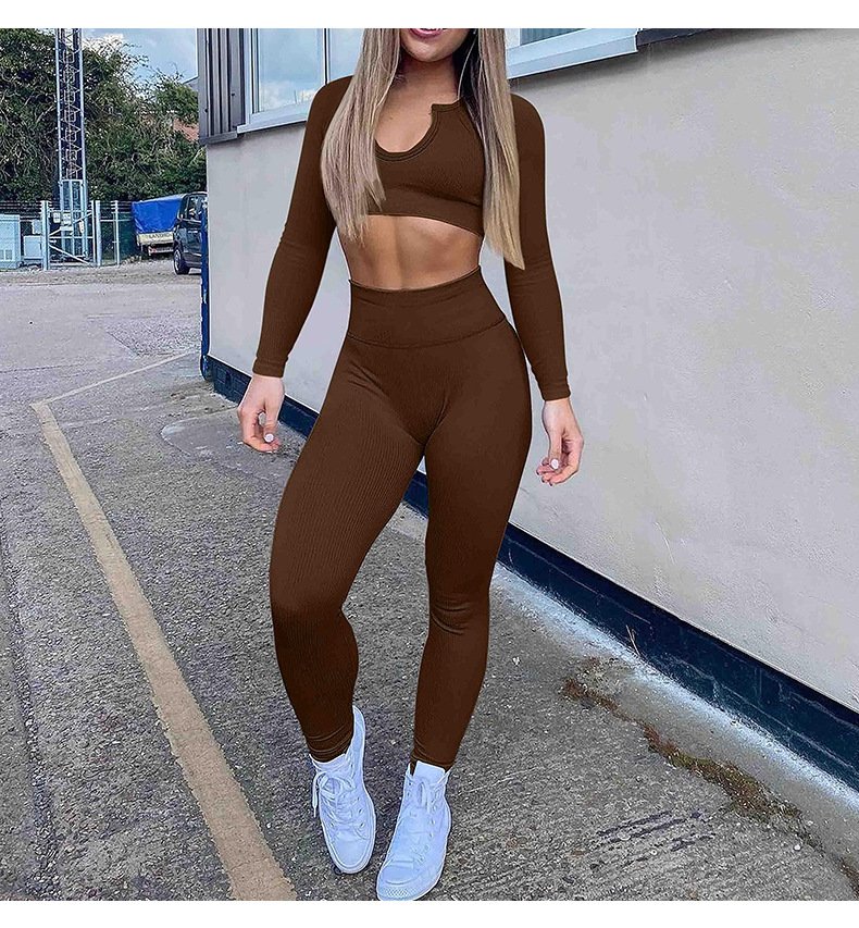 80x Women’s High-Waist Yoga Leggings – Mixed Colours & UK Sizes — photo 2