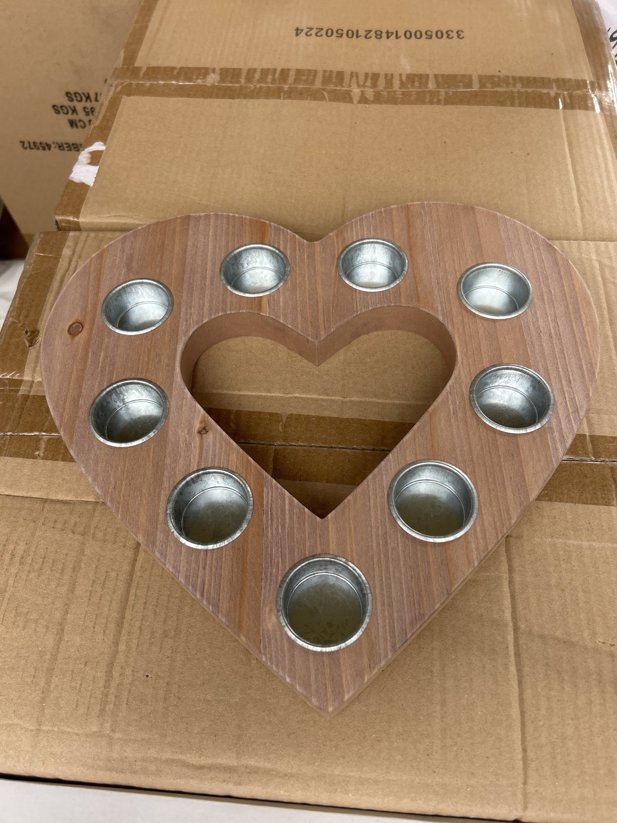 Heart Tealight Holder 35cm
