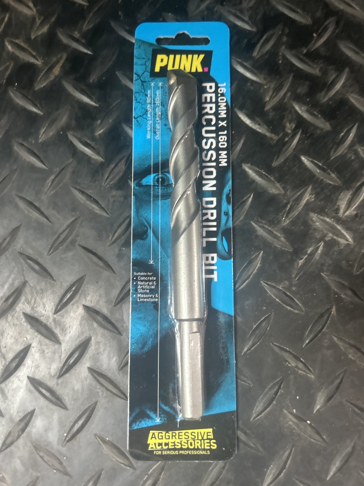PUNK Precision Drill Bits 16mm x 160mm