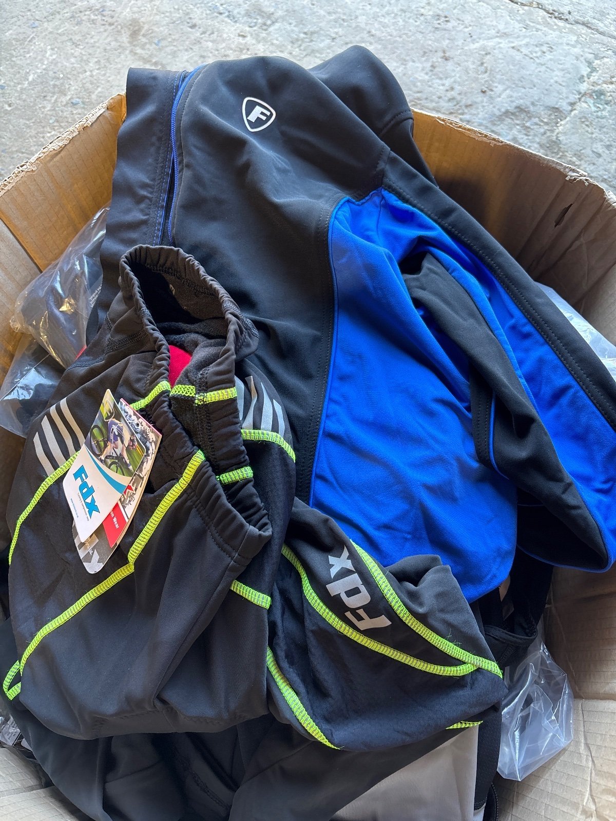 29 pieces FDX  cycling clothing new