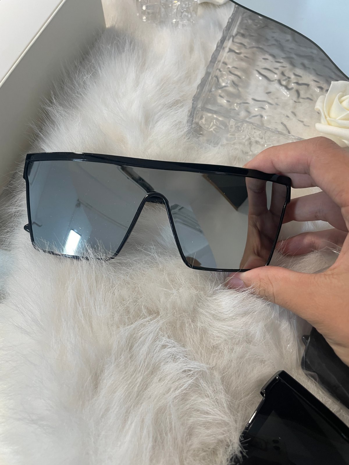 100x Oversized Fashion Sunglasses - Mixed Colours, New — photo 2