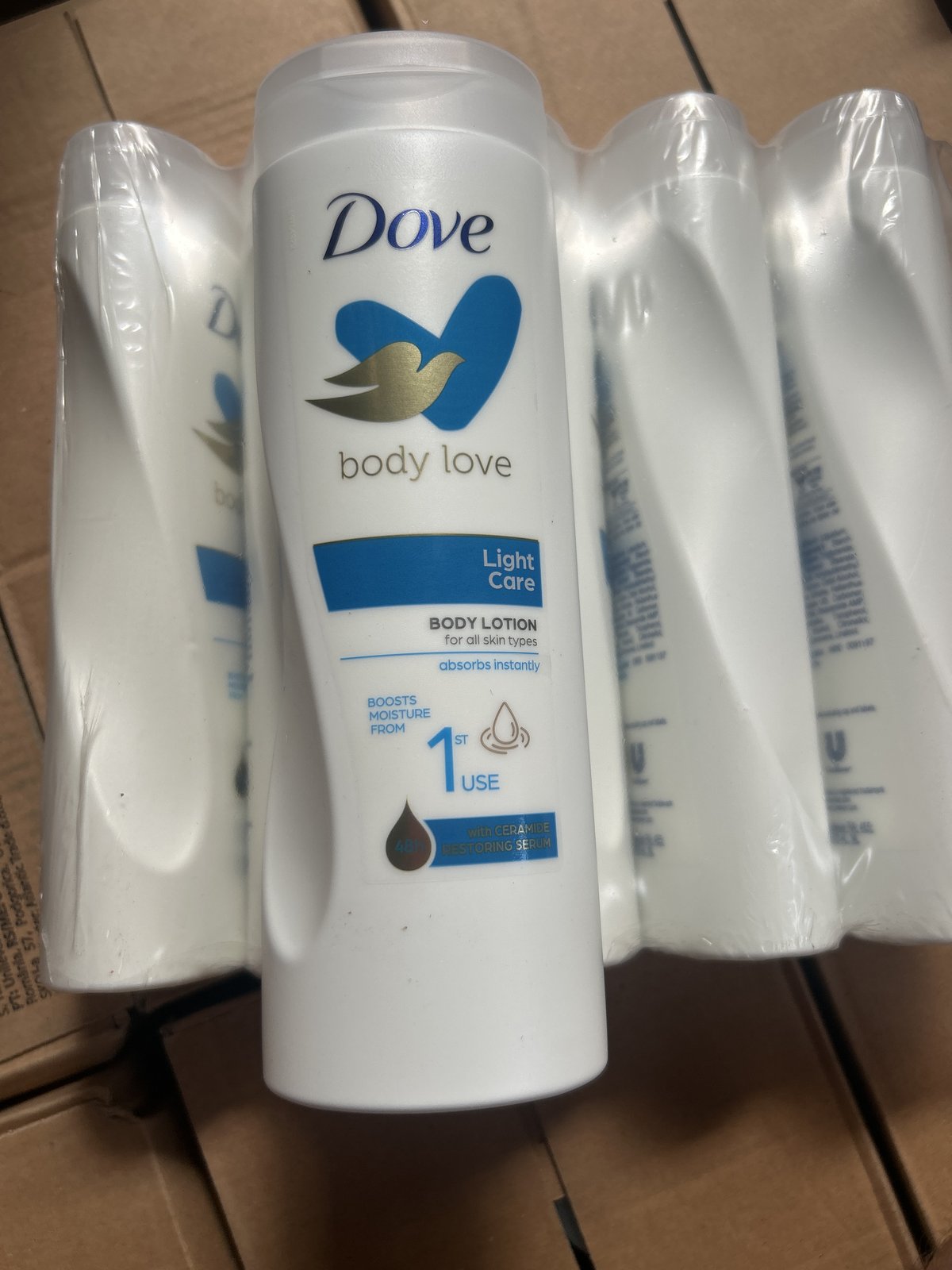 336x Dove Body Love Lotion 400ml