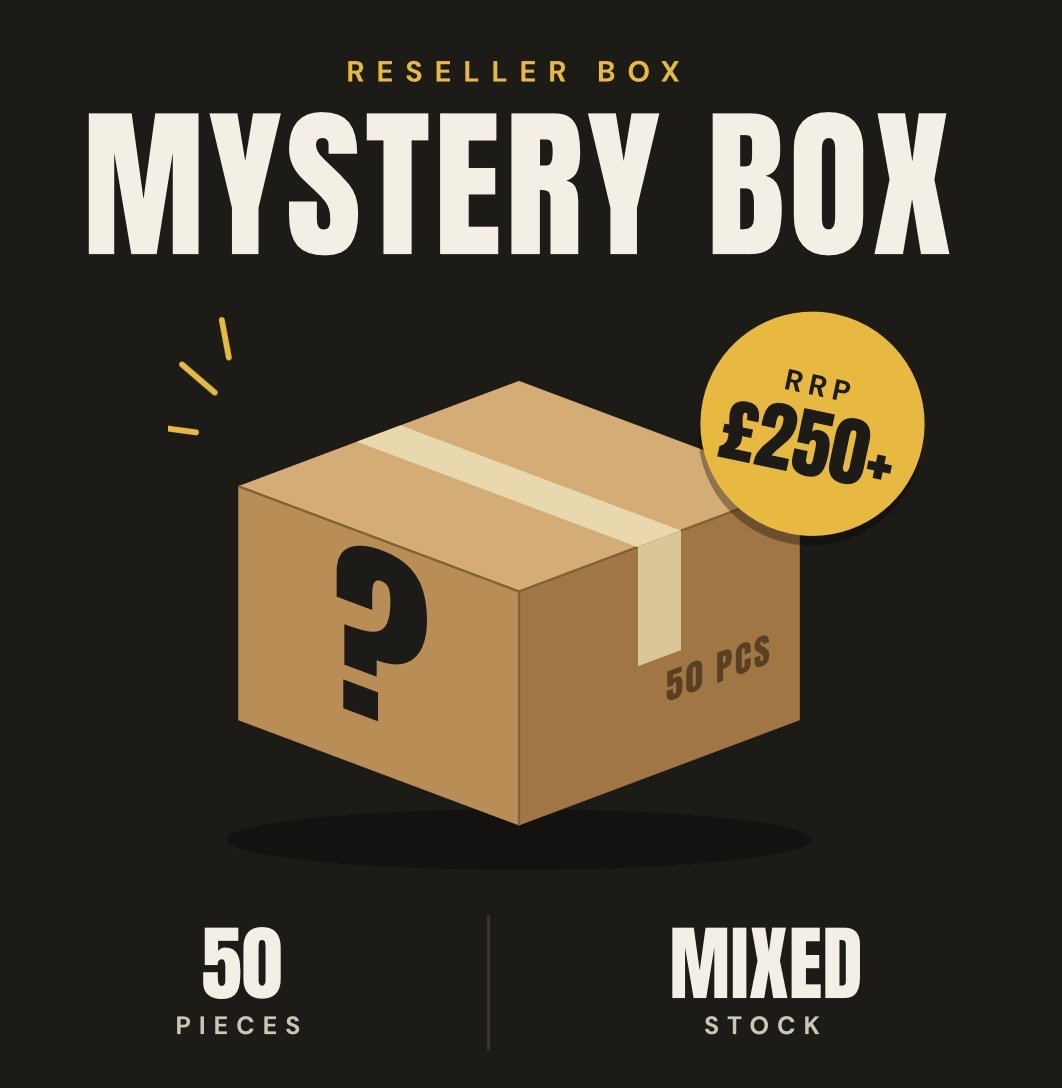 Source photograph for Reseller Mystery Box – 50 Pieces – Mixed Stock – RRP £250+