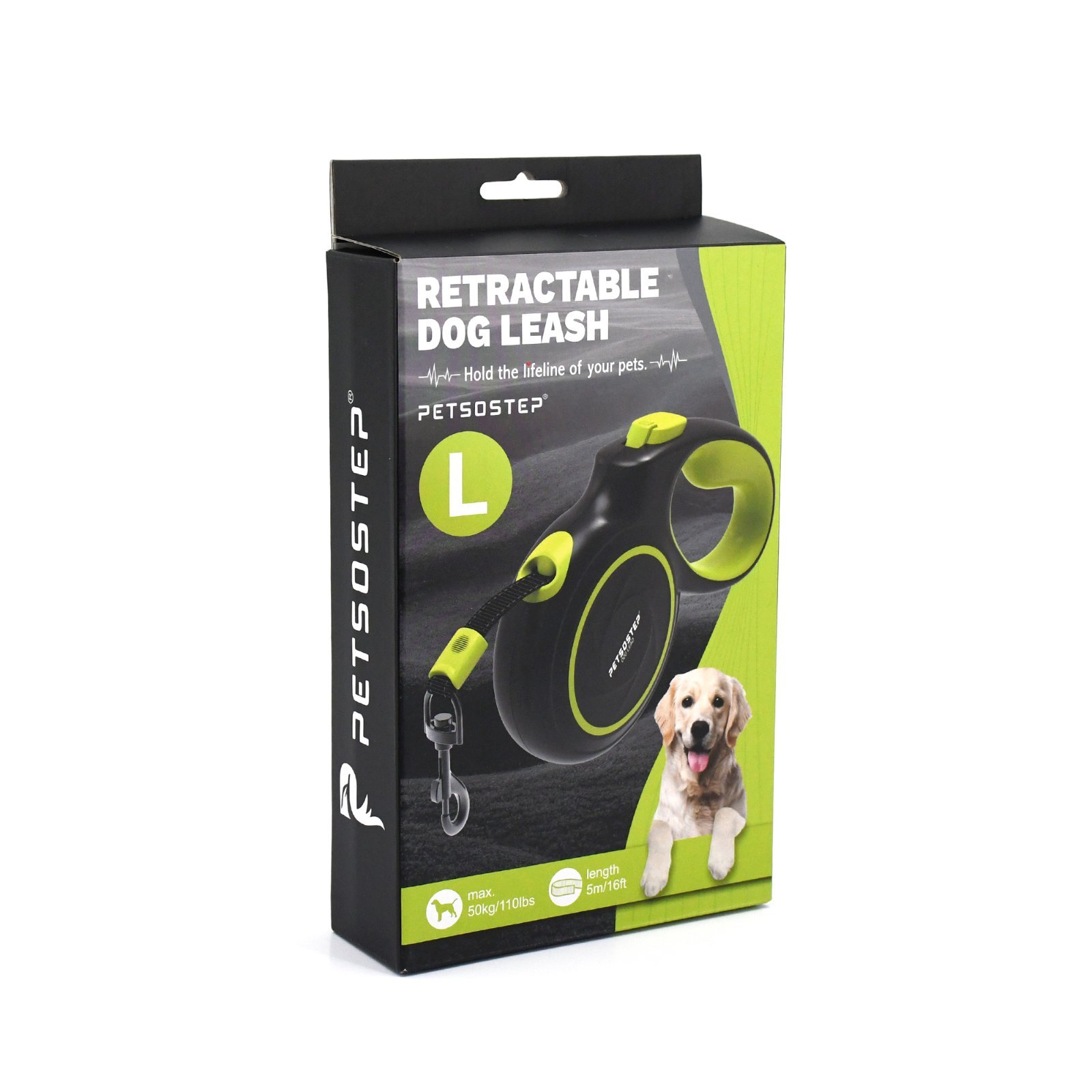 800x Retractable Dog Lead, Heavy Duty 5M/30kg — photo 4