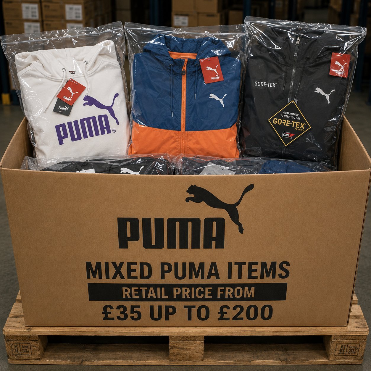 Puma mixed pallet rrp £6500 new — photo 8