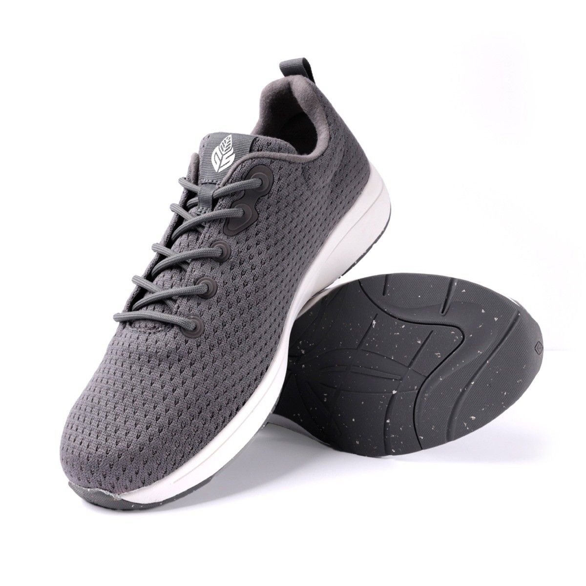 Source photograph for 82 Pairs Branded Orthopaedic Trainers, All-Black · Mixed Sizes UK 3–12 · £18/pair · 74% off £70 RRP