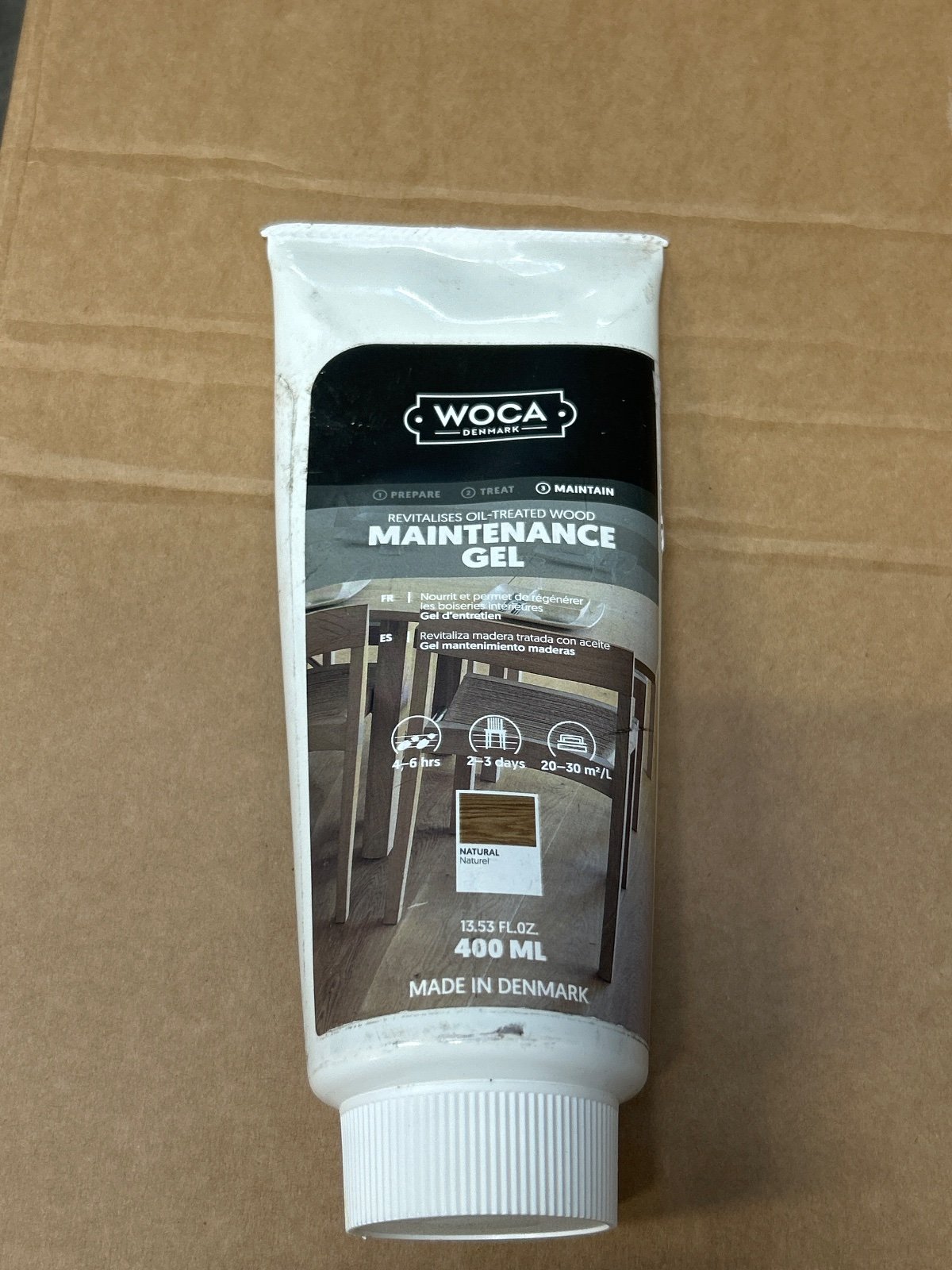 Source photograph for 250x WOCA Natural Wood Floor Oil 400ml