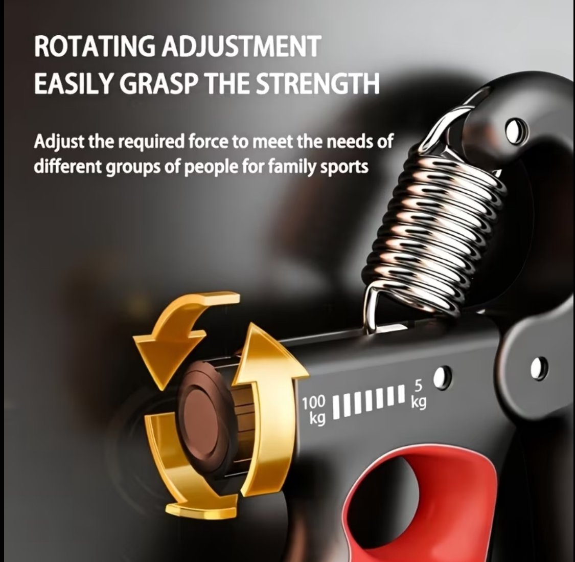 50 x grip & strength forearm trainer 5-100 kg — photo 4