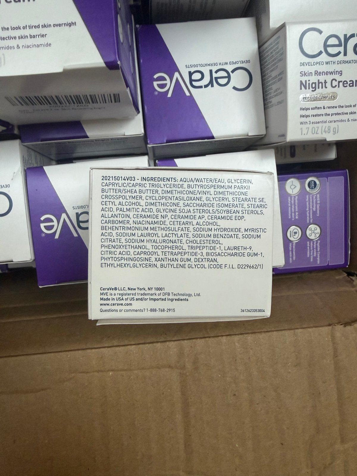 334x CeraVe Skin Renewing Peptide Night Cream 48g — photo 2