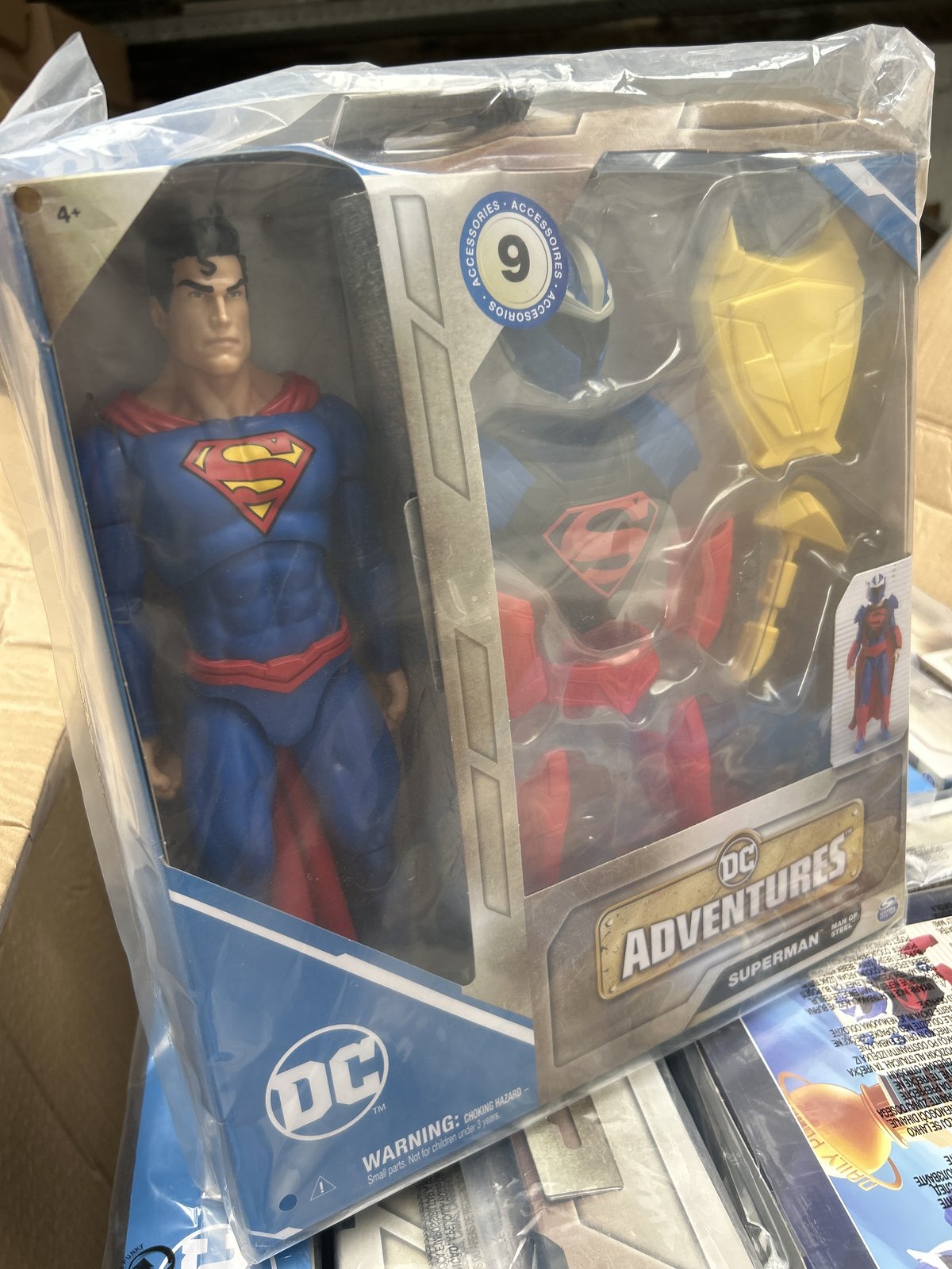 DC Adventures Superman Man of Steel Figurine