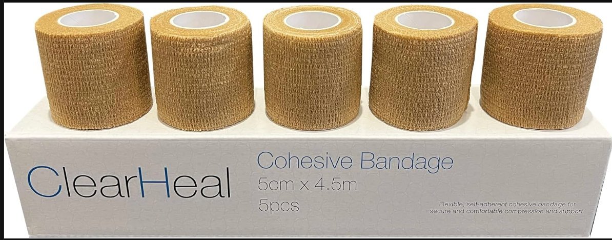 9,100 Boxes – Non-Woven Cohesive Bandage Job Lot — photo 2