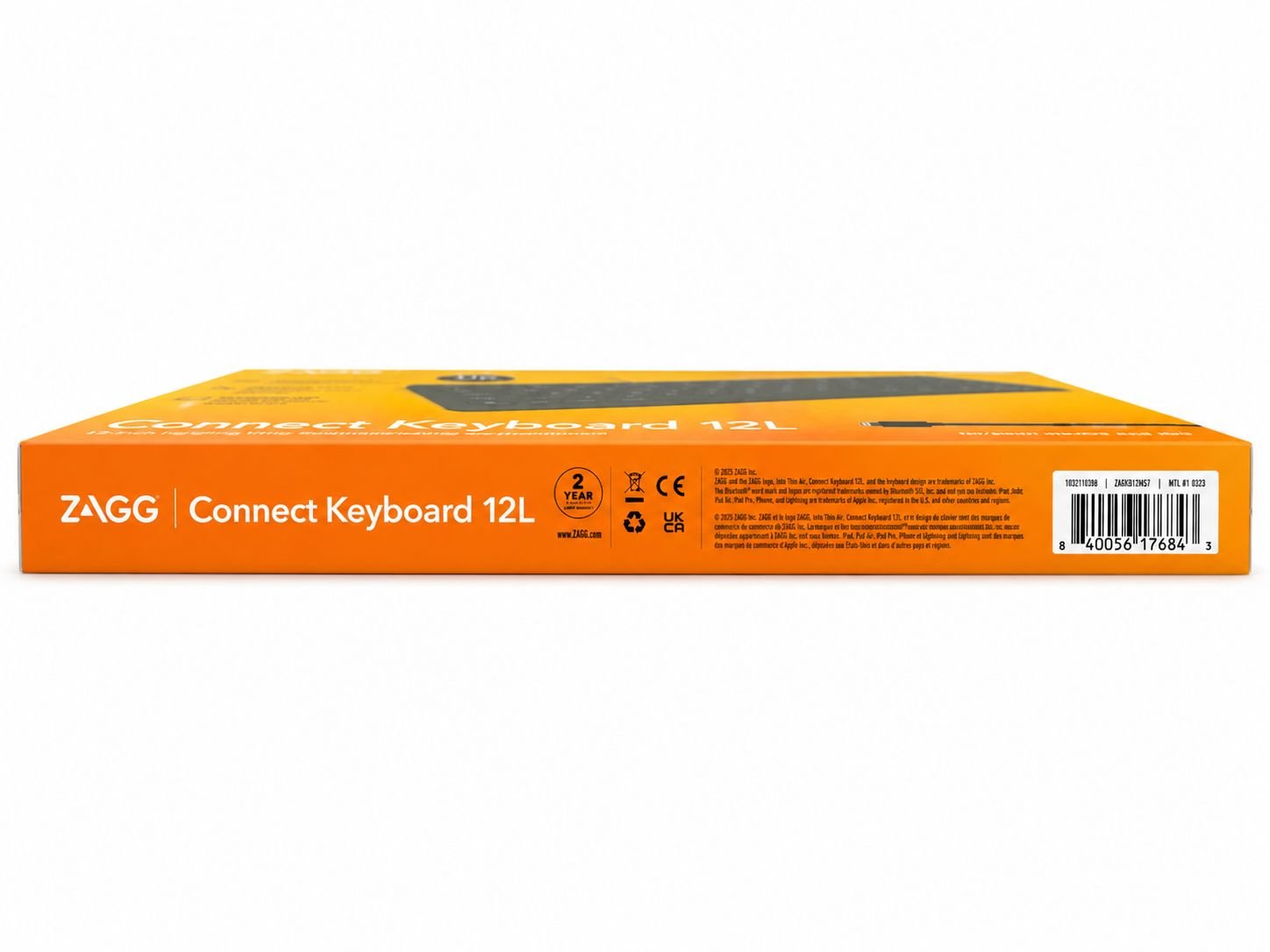 2x ZAGG Connect Keyboard 12L Lightning Wired Keyboard for iPad iPhone Mac UK Layout — photo 4