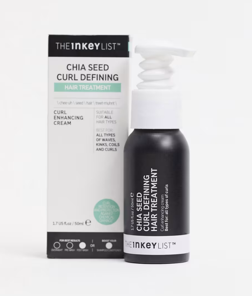 The INKEY List Chia Seed Curl Defining Hair Treatment 50ml