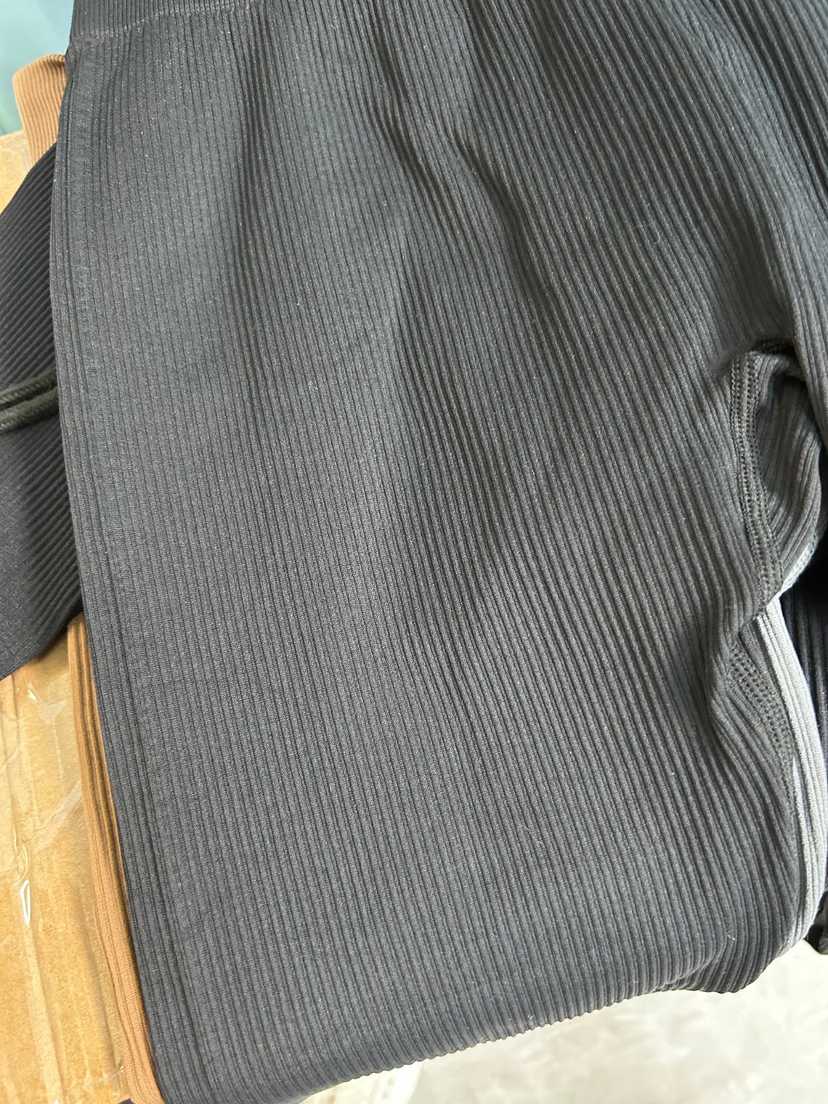 83x Ribbed Yoga Leggings - Mixed Colours, UK 6-18 — photo 5